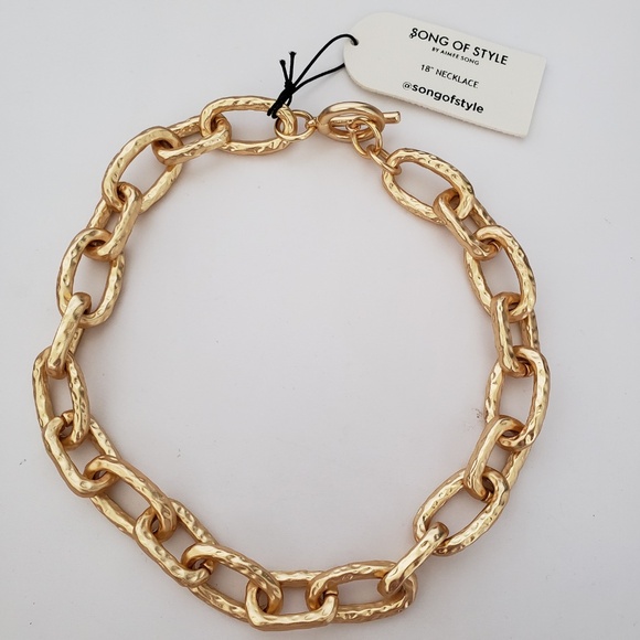 Song of Style Jewelry - Song of Style by Aimee Song Gold Tone Chain Link Necklace